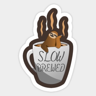 Slow Brewed Sticker